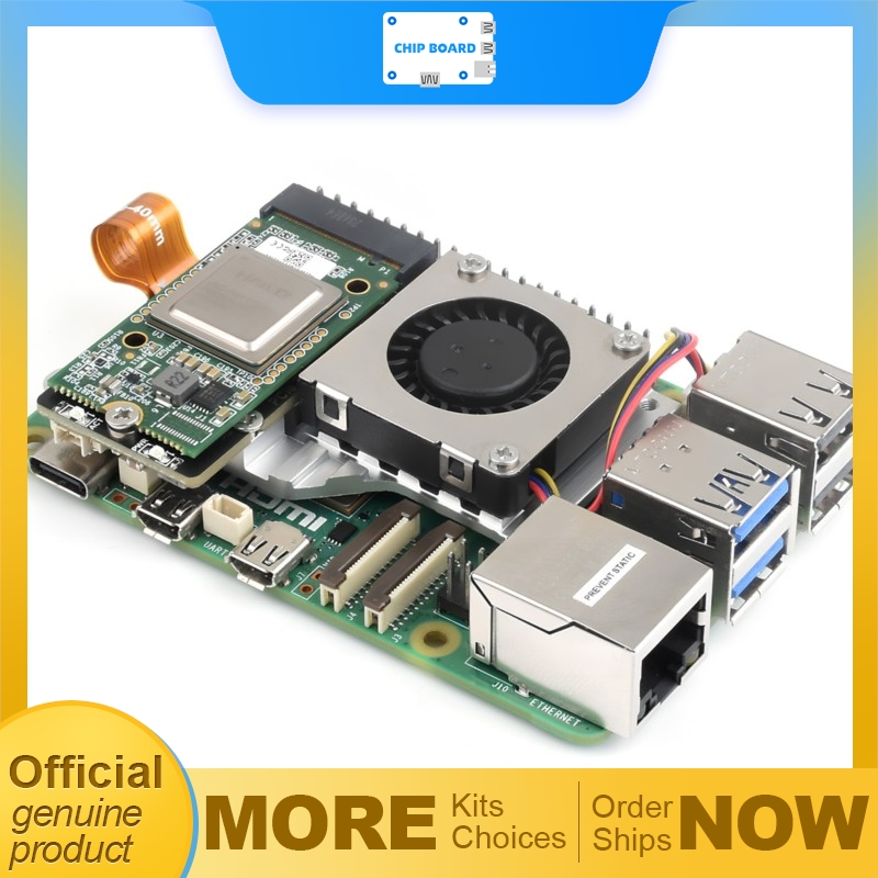 Raspberry Pi 5 8Gb Board - Placa adaptadora Waveshare PCIe para M.2