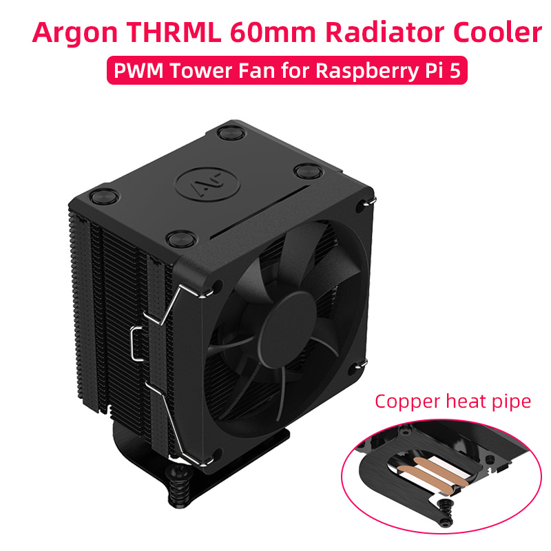 Raspberry Pi Water Cooling Kit - Refrigerador de radiador raspberry pi 5