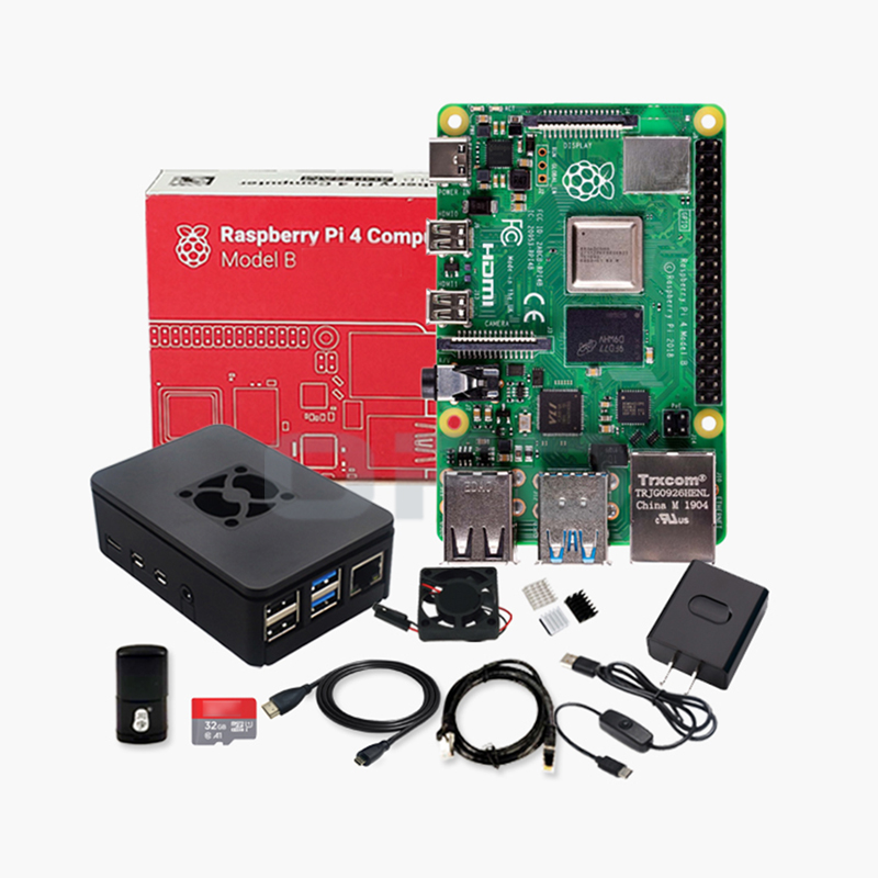 Raspberry Pi 4 8Gb Ram Kit - Kit Básico Oficial Raspberry Pi 4
