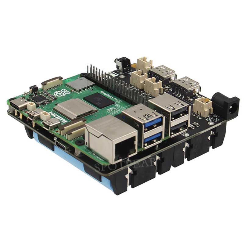 Raspberry Pi Uninterrupted Power Supply Ups 18650 - X1202 raspberry pi 5 placa ups