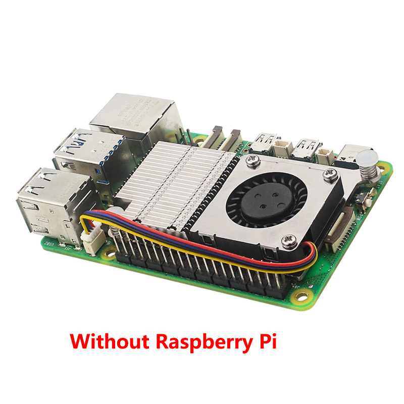 Raspberry Pi Water Cooling Kit - Cooler Ativo Argon THRML 30mm para