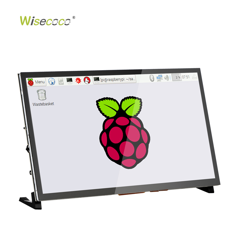 Raspberry Pi 10.1 Inch Capacitive Touch Screen Ips - Wisecoco Painel de Tela Sensível ao