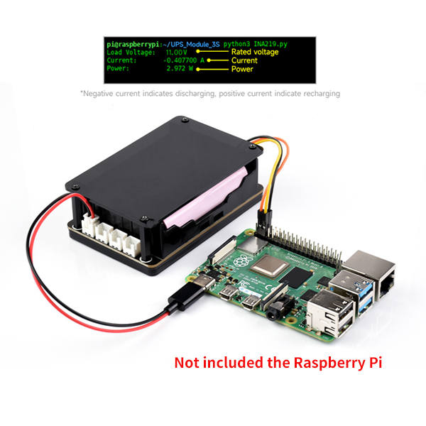 Raspberry Pi 5 UPS HAT Suporte - Raspberry Pi Uninterrupted Power Supply Ups 18650 avaliação e preço