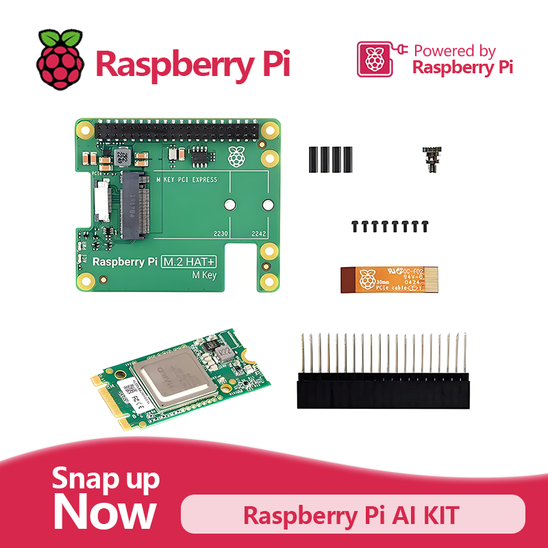 Kit oficial de IA Raspberry Pi - Raspberry Pi Ai Kit Hailo-8L avaliação e preço