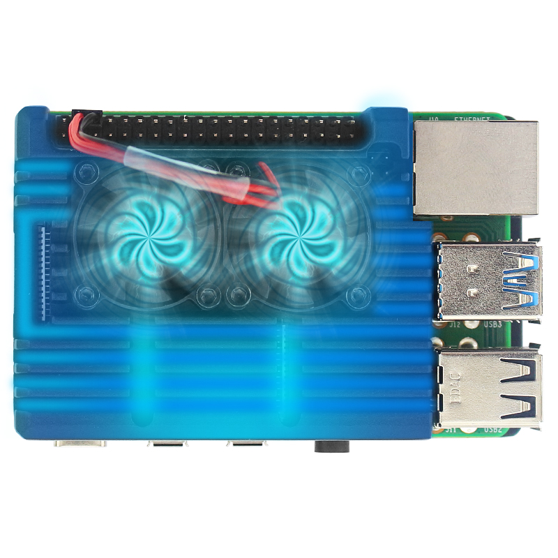 Caixa de alumínio para raspber - Raspberry Pi Water Cooling Kit avaliação e preço