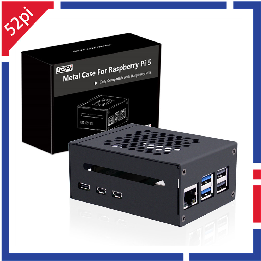 Caixa de metal 52Pi Raspberry  - Argon One V3 M.2 Nvme Case avaliação e preço