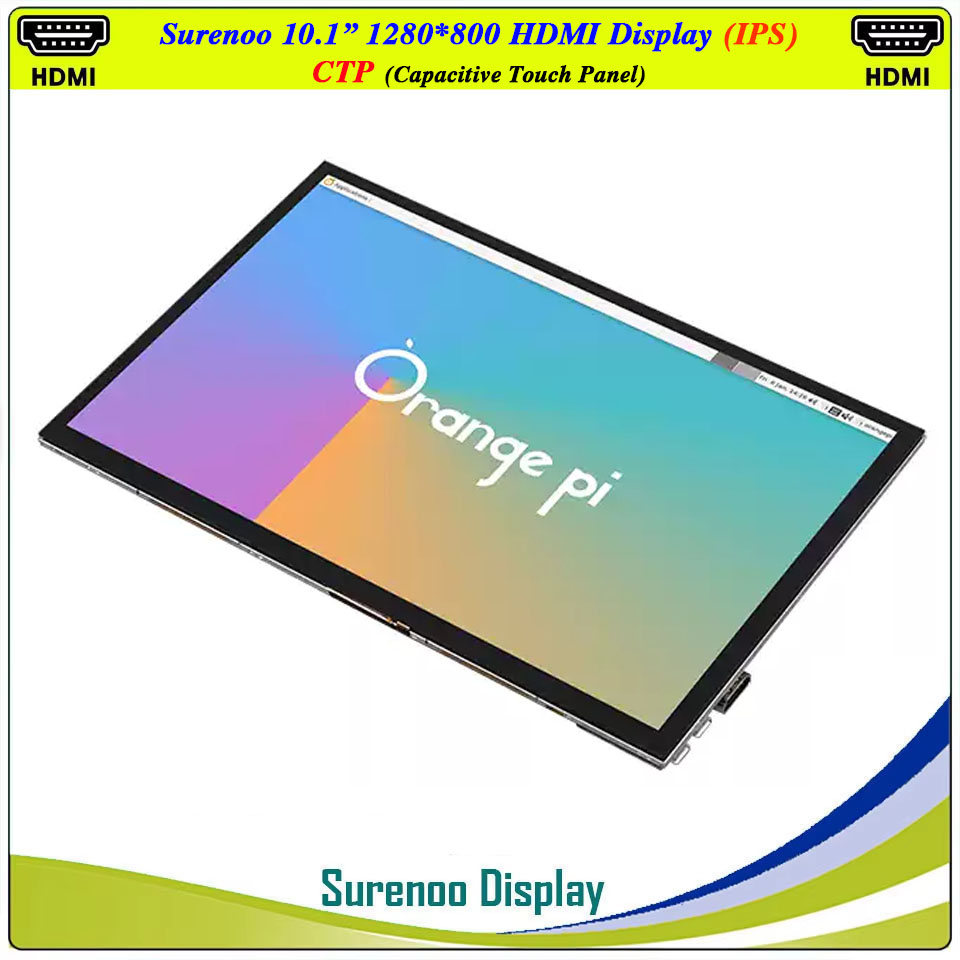 Módulo de Display LCD de 10.1  - Raspberry Pi 10.1 Inch Capacitive Touch Screen Ips avaliação e preço