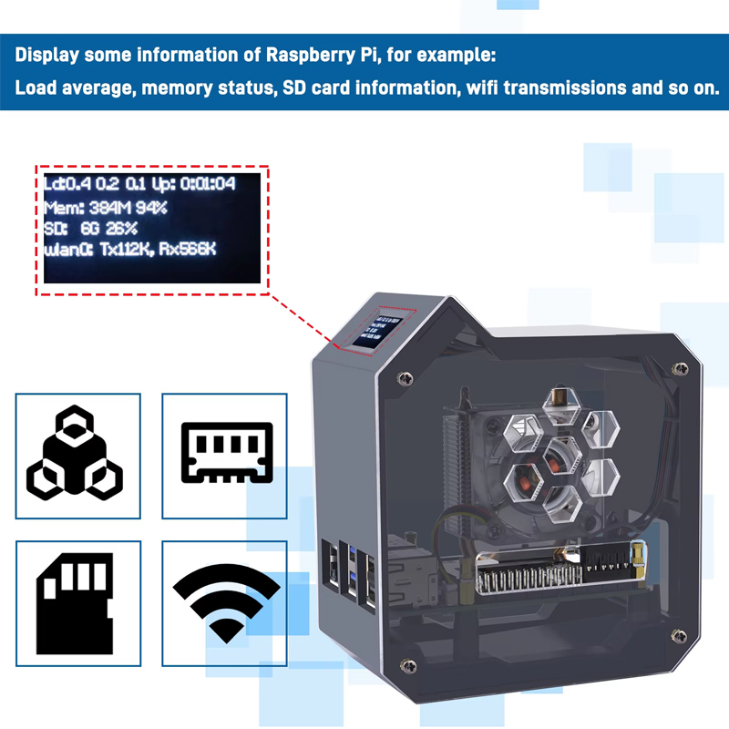 GeeekPi Raspberry Pi 5 ABS Min - Argon One V3 M.2 Nvme Case avaliação e preço