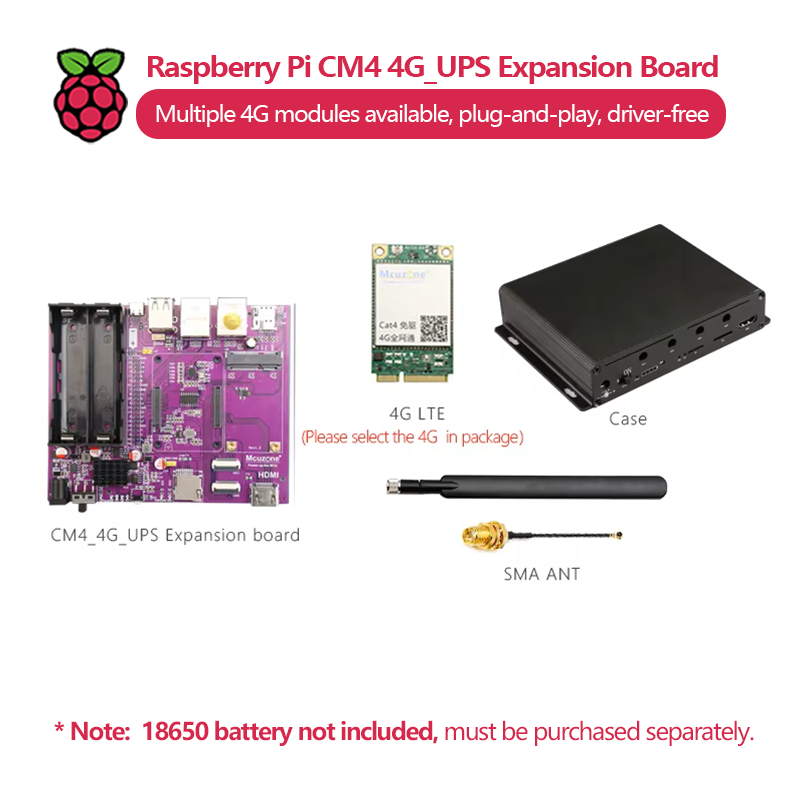 Placa de expansão de fonte de  - Raspberry Pi Uninterrupted Power Supply Ups 18650 avaliação e preço