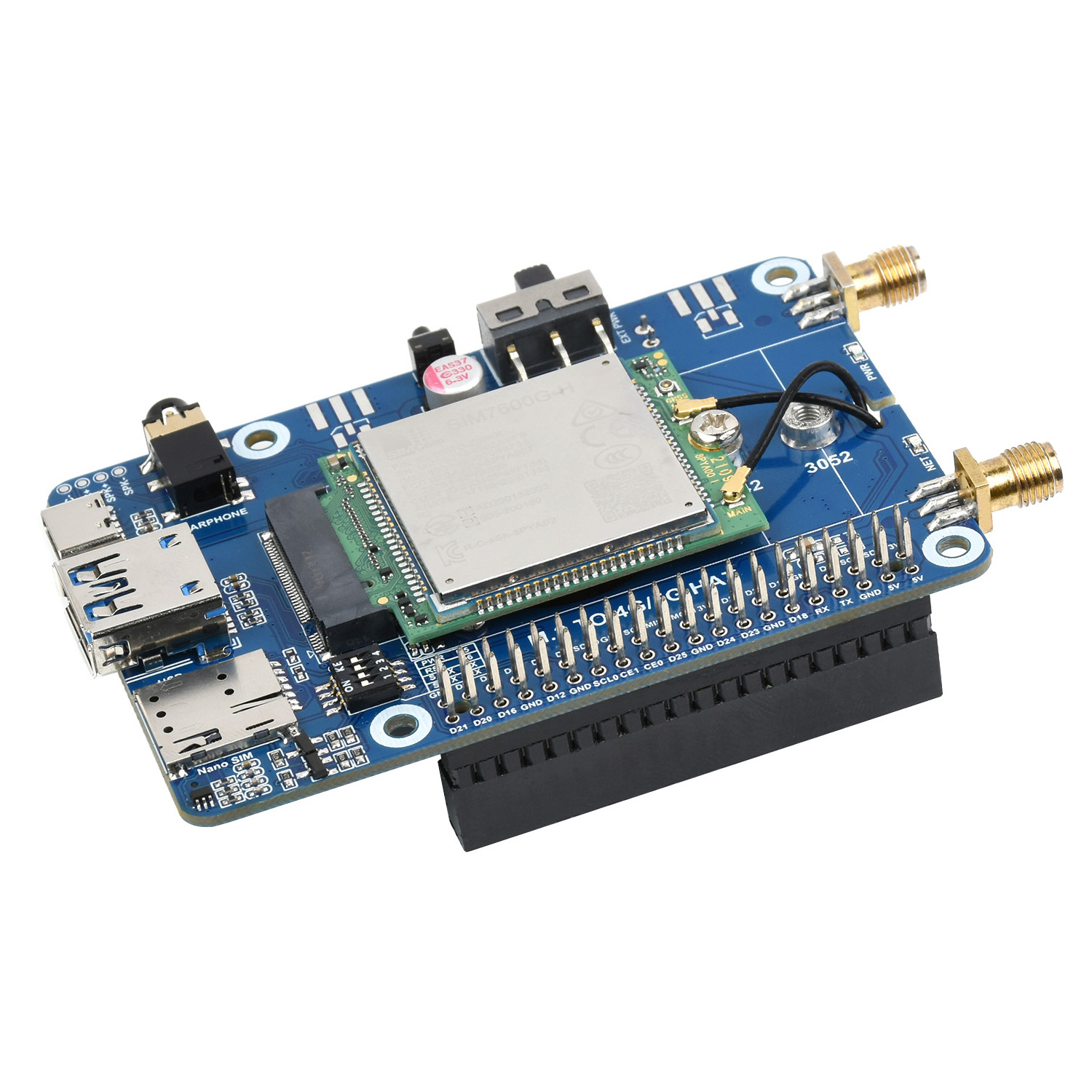Placa de Expansão VivaChip Tec - Raspberry Pi 4 8Gb Ram Kit avaliação e preço