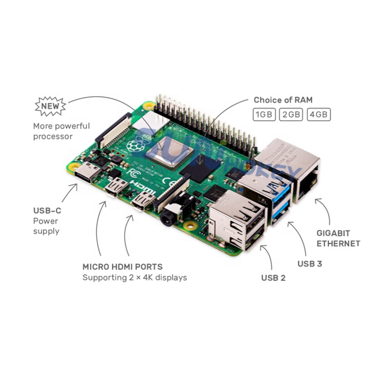 Placa de Desenvolvimento Ofici - Raspberry Pi 4 8Gb Ram Kit avaliação e preço