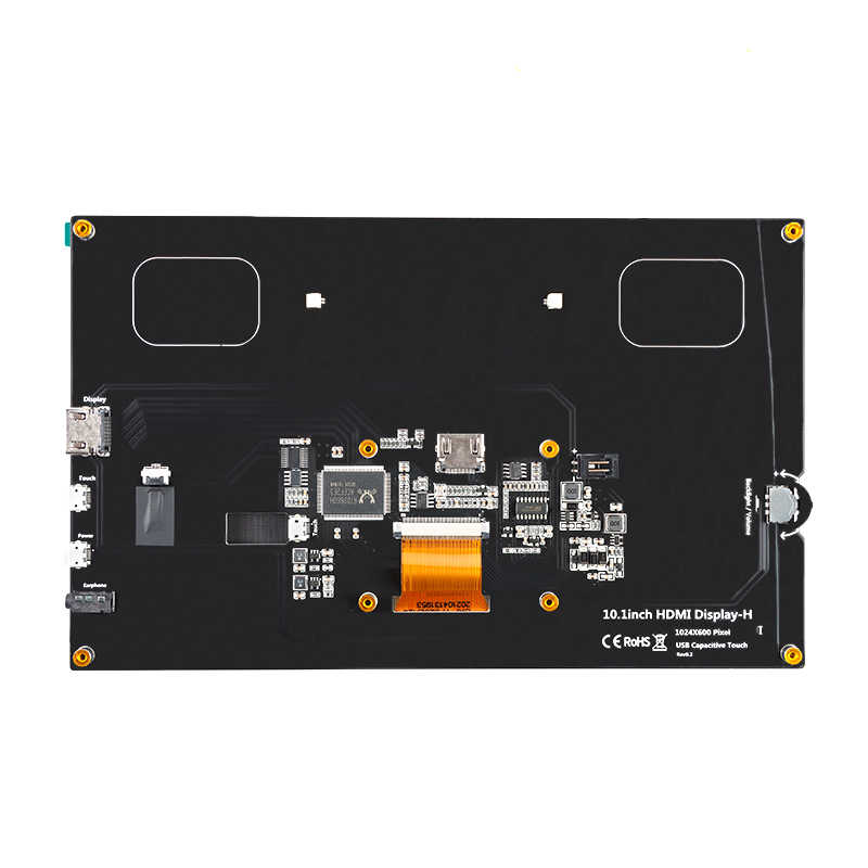 Monitor de tela LCD HDMI Raspb - Raspberry Pi 10.1 Inch Capacitive Touch Screen Ips avaliação e preço