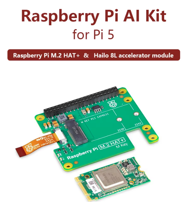Kit Oficial Raspberry Pi 5 AI  - Raspberry Pi Ai Kit Hailo-8L avaliação e preço