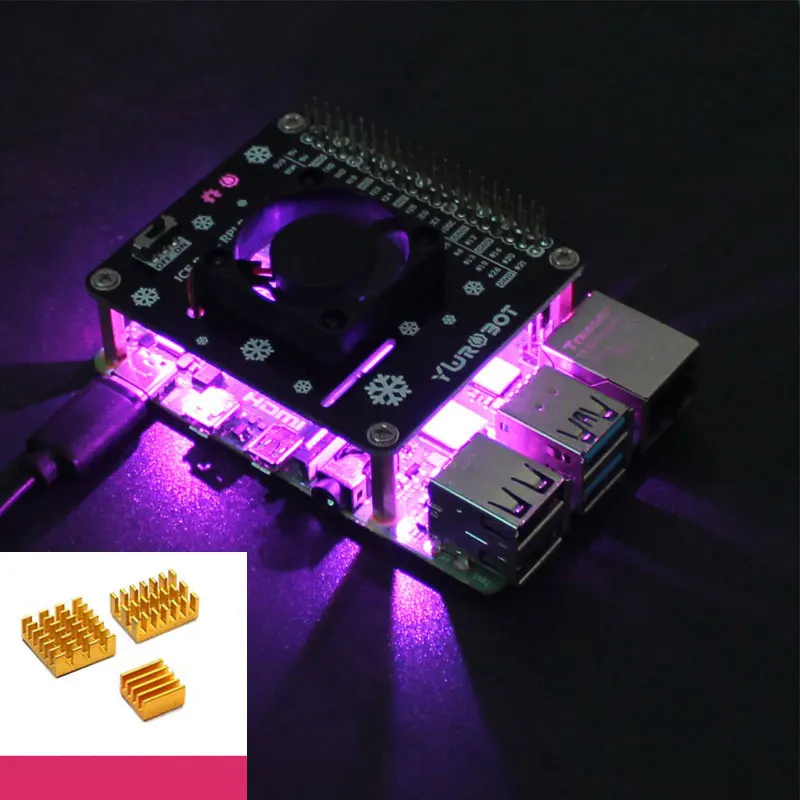 Chapéu de resfriamento ativo p - Raspberry Pi Water Cooling Kit avaliação e preço